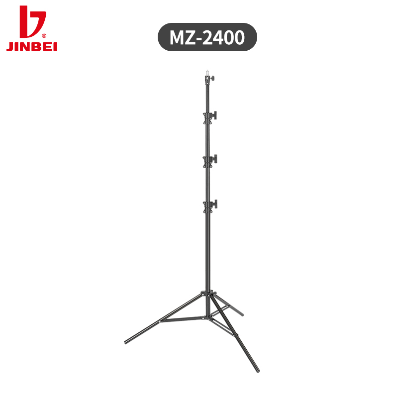 Lighting In Photography Studio - Профессиональная алюминиевая фотостойка JINBEI MZ-2400FP с