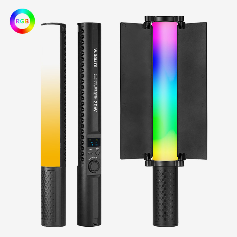 Photography Lighting Youtube - B20 RGB светодиодный светильник, ручной светильник,