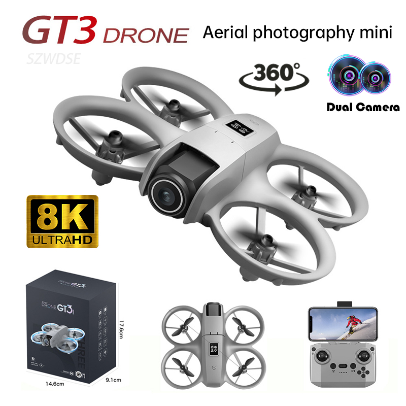 Photography Lighting Position - НОВЫЙ мини-складной дрон GT3 с подсветкой