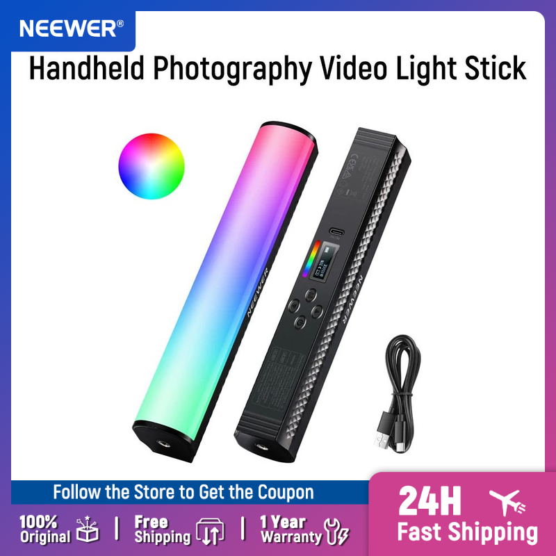 Photography Lighting Youtube - NEEWER RGB Light Wand с управлением