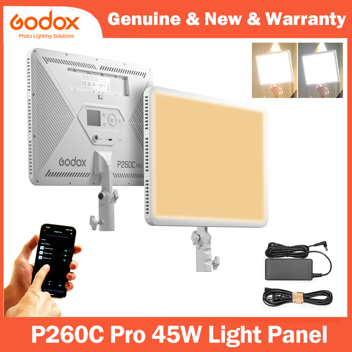Photography Lighting Youtube - Godox P260C Pro Светодиодная панель для