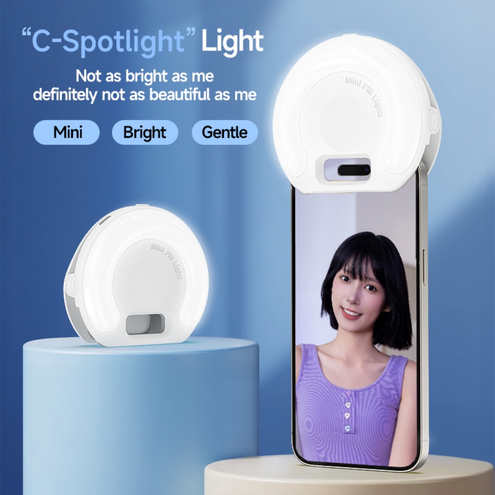 Photography Lighting Spotlight - Портативный цветной светильник для сотового телефона