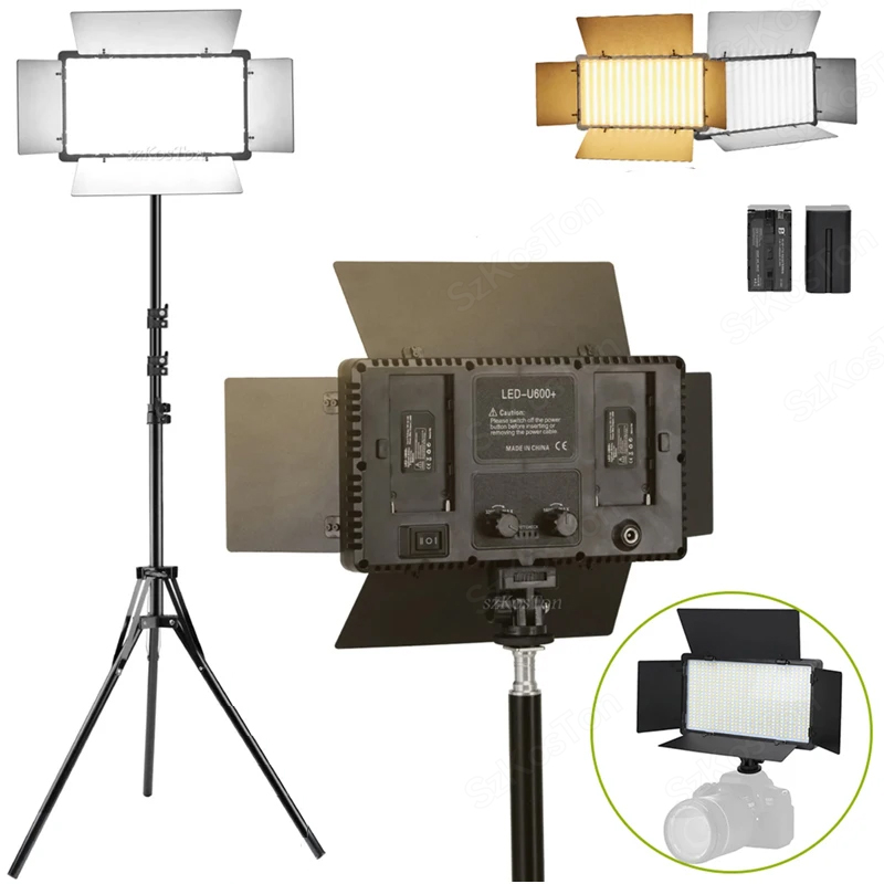 Photography Lighting Youtube - Светодиодсветильник лампа U800 U600 для фотостудии,