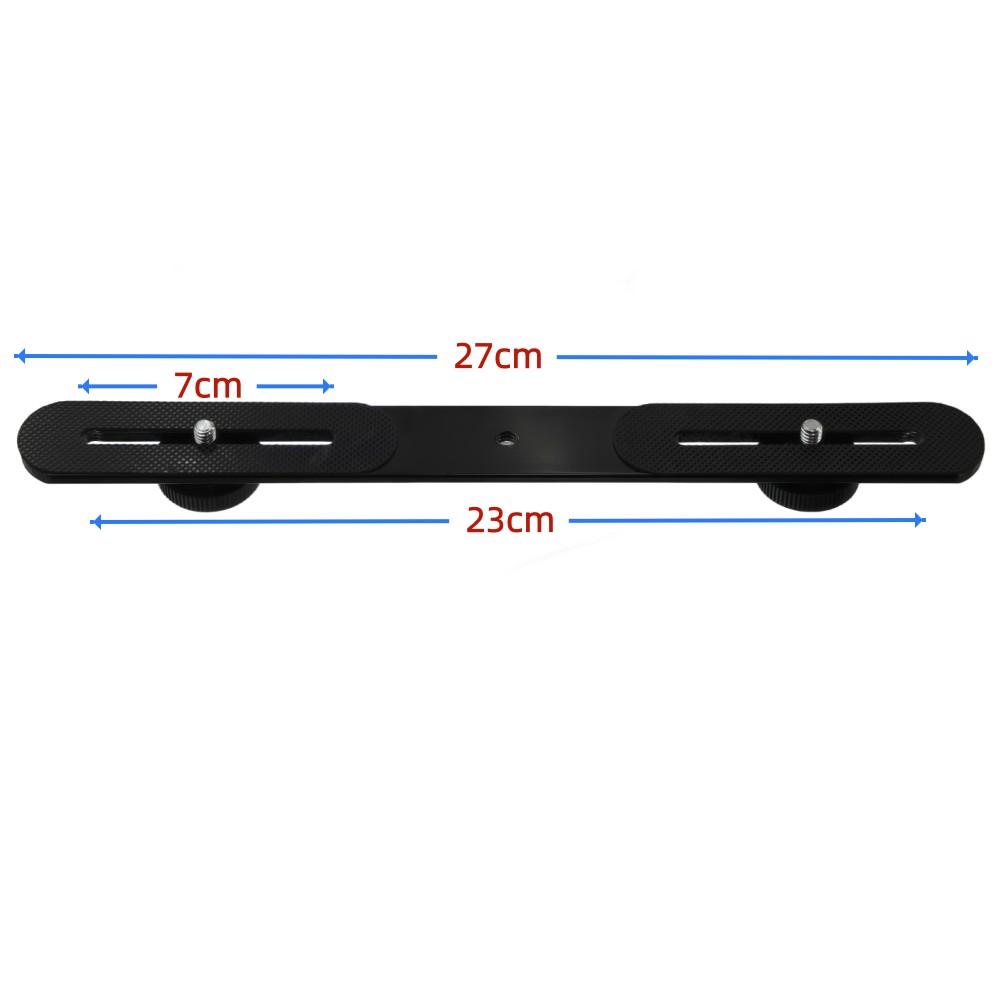 Двойной кронштейн для вспышки  – обзор и цена Photography Video Lighting Kit With Adjustable Tripod Stand