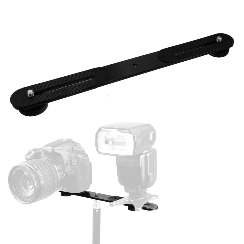 Двойной кронштейн для вспышки  – обзор и цена Photography Video Lighting Kit With Adjustable Tripod Stand