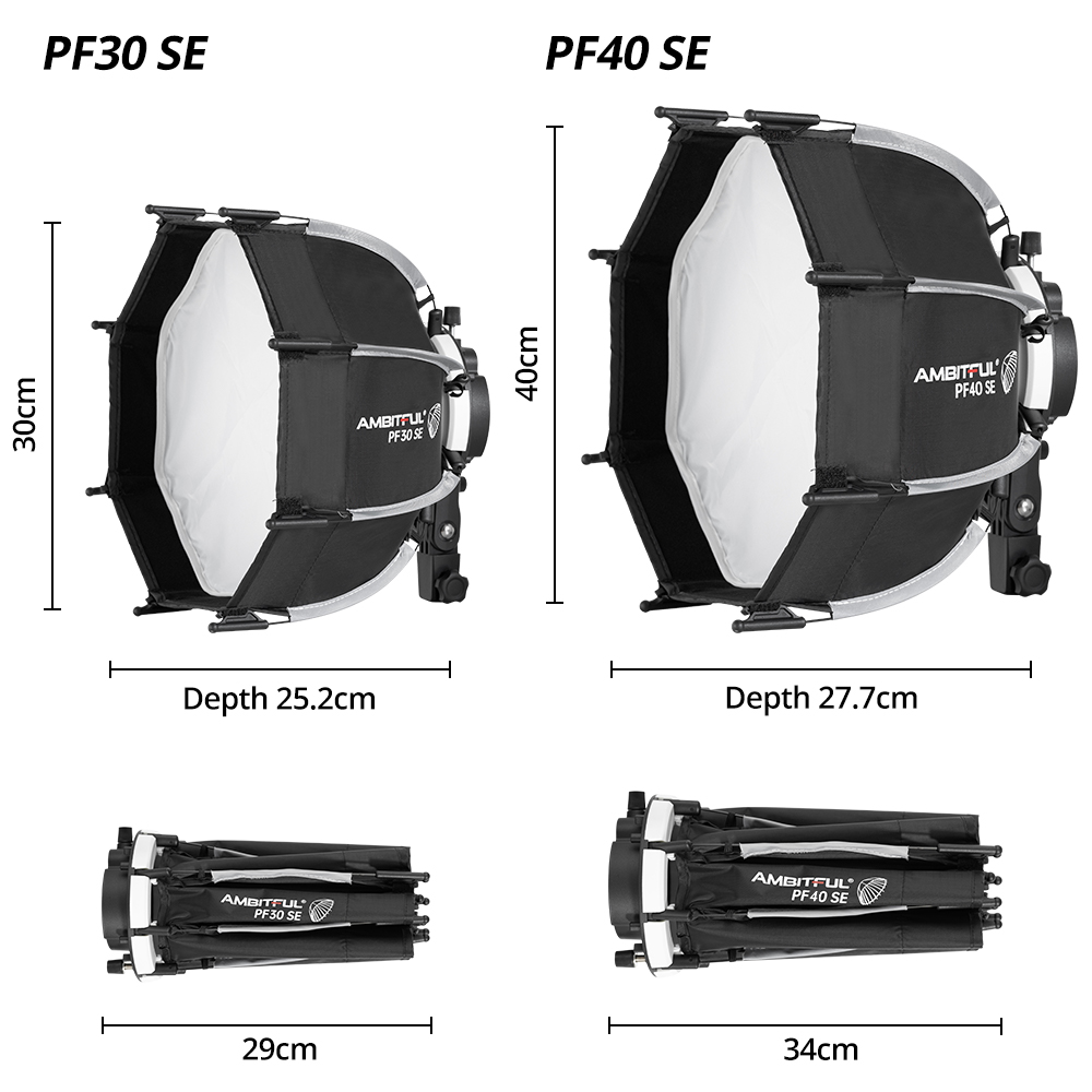 AMBITFUL PF30/PF40 30см/40см м – обзор и цена Photography Lighting Box