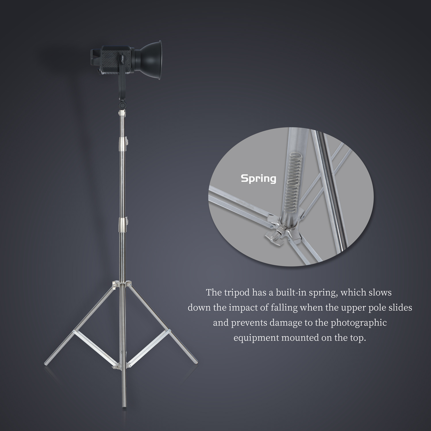 SH 2,8 м подставка для освещен – обзор и цена Photography Video Lighting Kit With Adjustable Tripod Stand