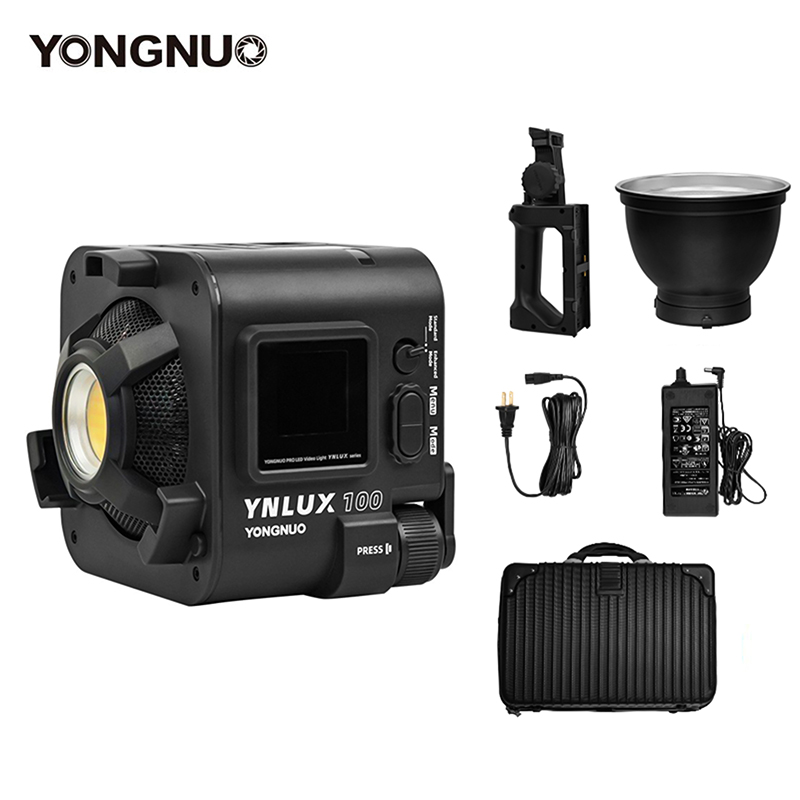 YONGNUO YNLUX100 100W 3200K-56 – обзор и цена Lighting In Photography Studio