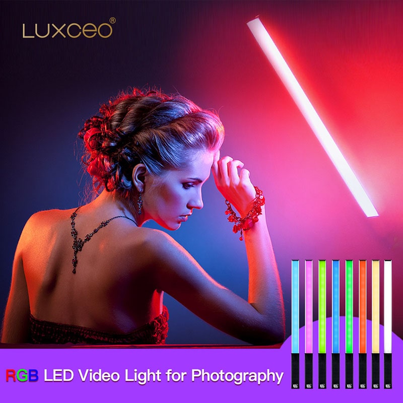 LUXCEO Q508A Ручная RGB видеол – обзор и цена Photography Lighting Youtube