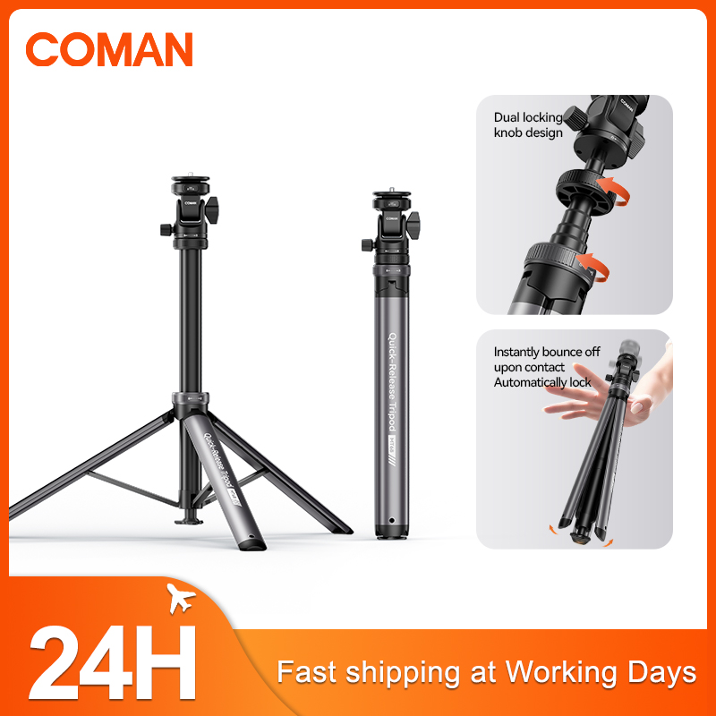 COMAN MT68 в один клик, всплыв – обзор и цена Photography Video Lighting Kit With Adjustable Tripod Stand