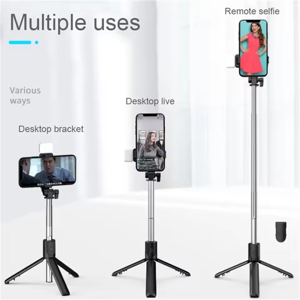 Беспроводной Bluetooth-штатив- – обзор и цена Photography Video Lighting Kit With Adjustable Tripod Stand