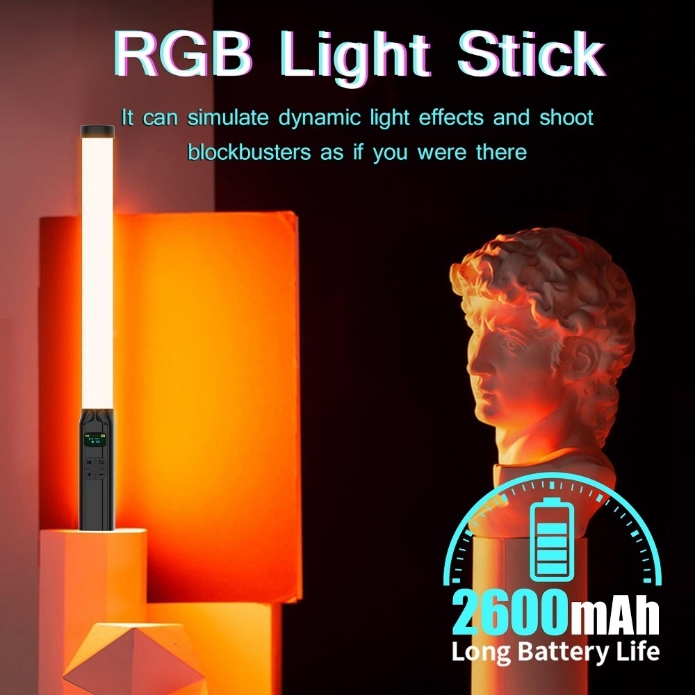 50 см RGB Stick Light Wand Лег – обзор и цена Photography Lighting Youtube