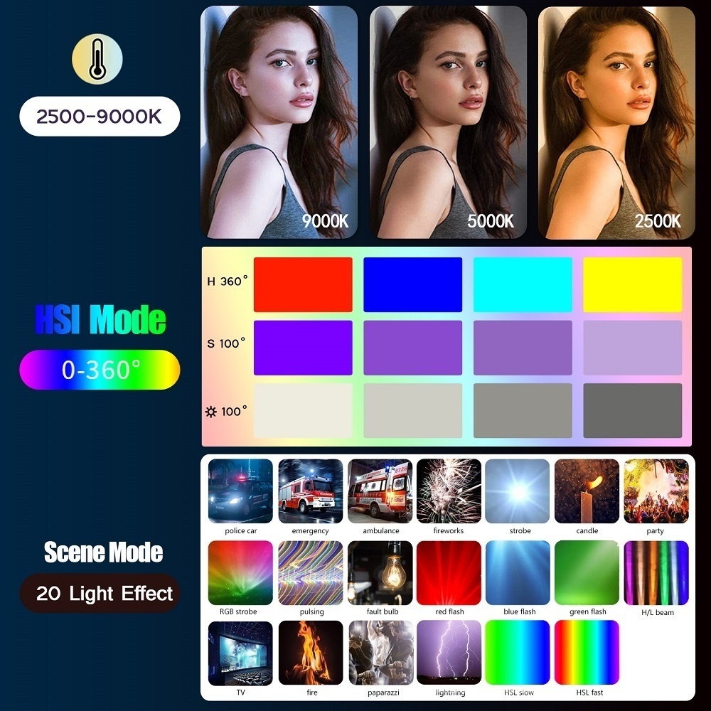 50 см RGB Stick Light Wand Лег – обзор и цена Photography Lighting Youtube