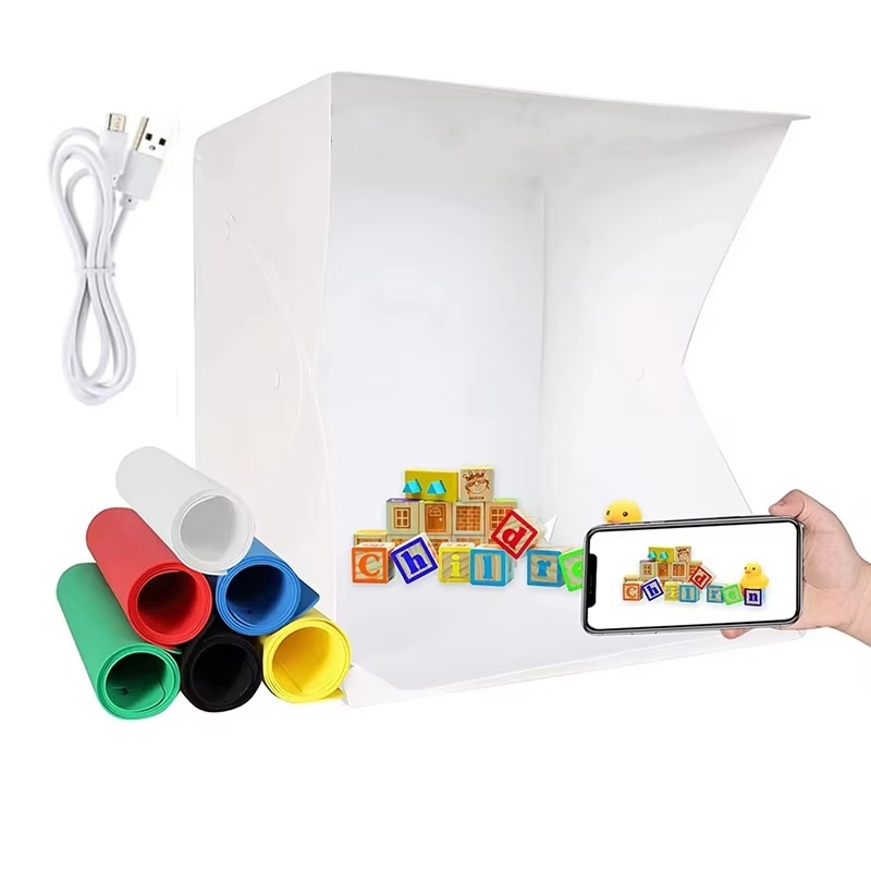 Складной лайтбокс, портативная – обзор и цена Photography Lighting Box