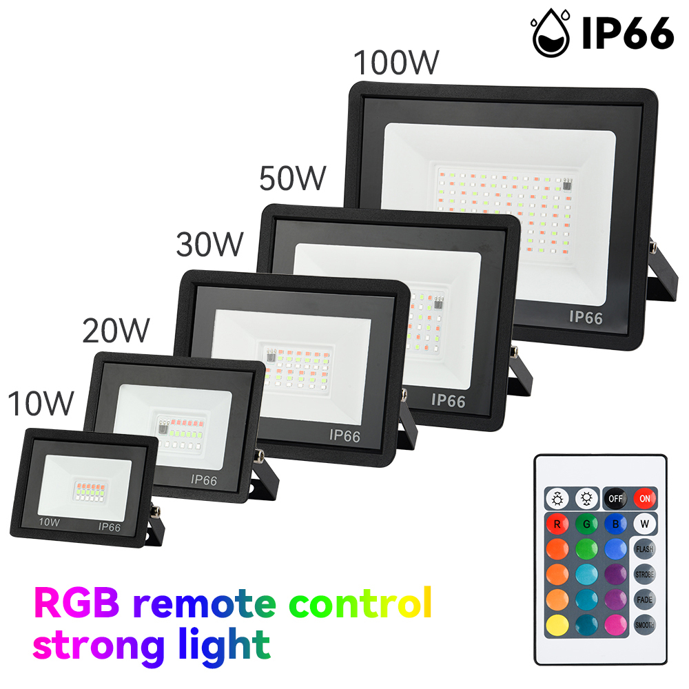 RGB Прожектор 100 Вт 50 Вт 30  – обзор и цена Photography Lighting Uk