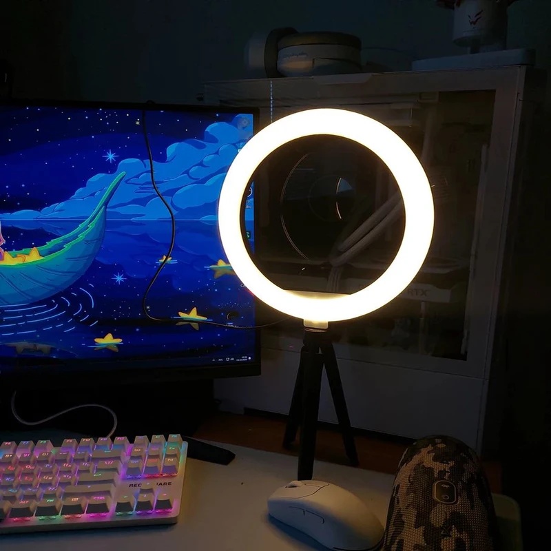Кольцевая лампа Desiontal 26 с – обзор и цена Photography Lighting Spotlight