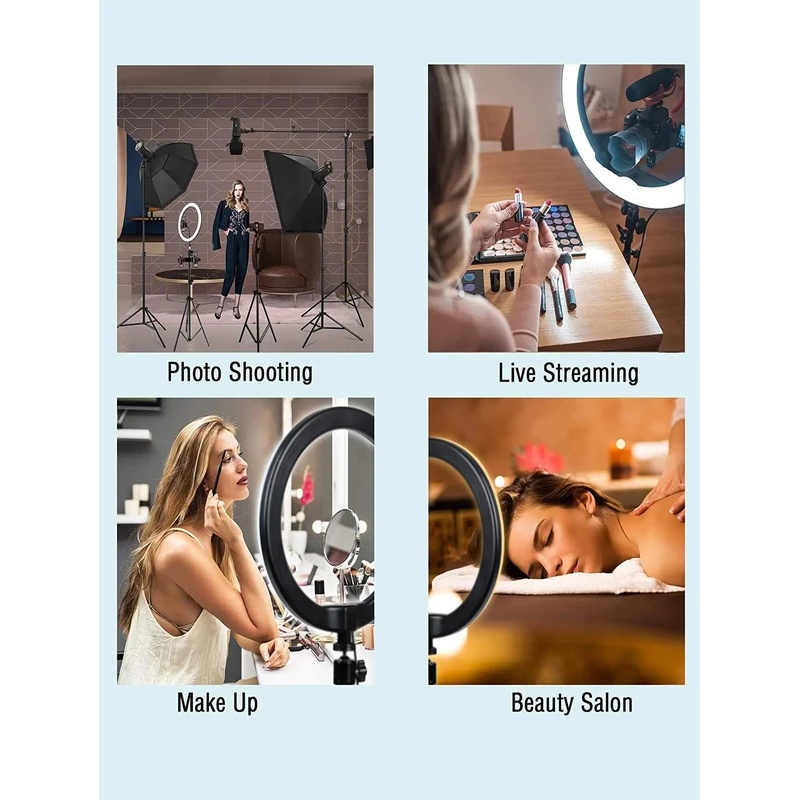 Кольцевая лампа Desiontal 26 с – обзор и цена Photography Lighting Spotlight