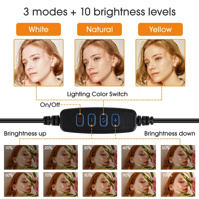 10-дюймовый светодиодный кольц – обзор и цена Photography Lighting Overhead