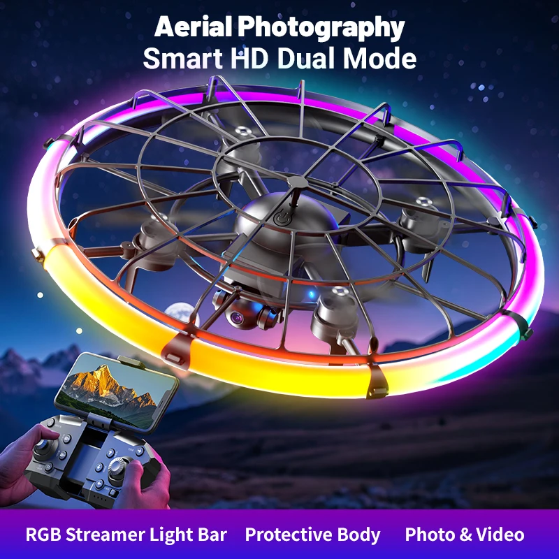 JJRC H145 UFO RC Дрон с двойно – обзор и цена Photography Lighting Box
