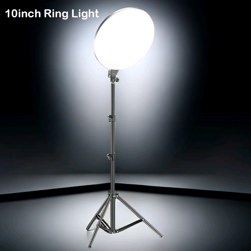 10-дюймовая светодиодная кольц – обзор и цена Lighting In Photography Studio