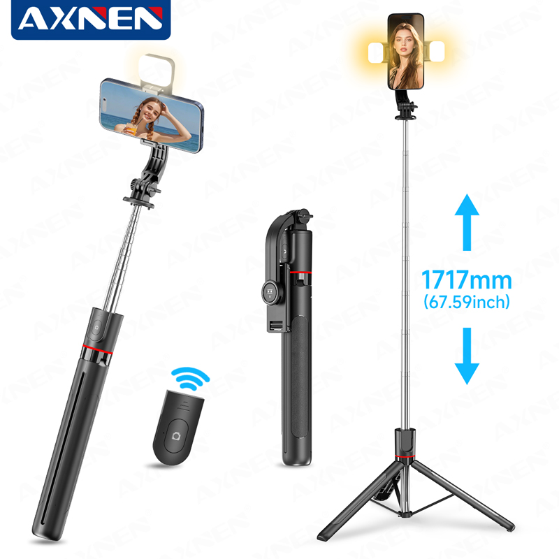 AXNEN F15 Выдвижной штатив для – обзор и цена Photography Video Lighting Kit With Adjustable Tripod Stand